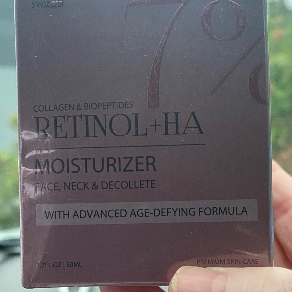 Retinol+HA Moisturizer with Collagen & Biopeptides - Purple